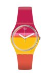 SWATCH Roug'Heure Multicolor Silicone Strap