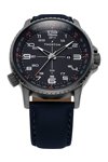 THORTON Kalf Blue Leather Strap