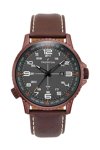 THORTON Kalf Brown Leather Strap