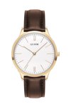 LEDOM Classic Brown Leather Strap