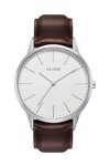 LEDOM Classic Brown Leather Strap