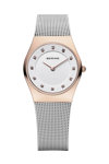 BERING Classic Swarovski Silver Stainless Steel Bracelet