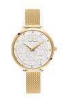 PIERRE LANNIER Eolia Crystals Gold Stainless Steel Bracelet