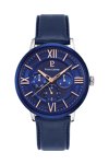 PIERRE LANNIER Gents Blue Leather Strap