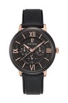 PIERRE LANNIER Gents Black Leather Strap