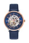 PIERRE LANNIER Gents Automatic Blue Leather Strap