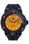 CATERPILLAR Shock Diver Black Silicone Strap