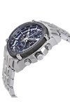 BULOVA Precisionist Chronograph Silver Stainless Steel Bracelet