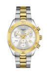 TISSOT T-Sport PR 100 Chronograph Two Tone Stainless Steel Bracelet