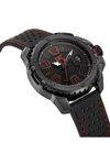 CATERPILLAR Construct Black Leather Strap