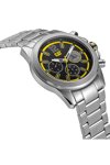 CATERPILLAR Twist up Chronograph Silver Stainless Steel Bracelet