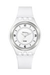 TEKDAY Ladies White Plastic Strap