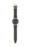 SWATCH Skinearth Grey Rubber Strap