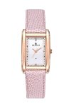 CERTUS Ladies Pink Leather Strap