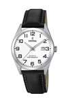 FESTINA Men's Black Leather Strap