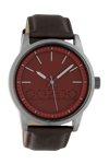 OOZOO Timepieces Brown Leather Strap