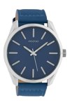 OOZOO Timepieces Blue Leather Strap