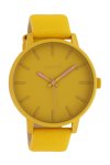 OOZOO Timepieces Yellow Leather Strap