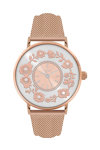 FERENDI Flare Rose Gold Stainless Steel Bracelet