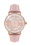 FERENDI Flare Pink Leather Strap