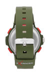 SECTOR EXPANDER-28 Dual Time Chronograph Green Plastic Strap