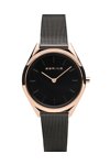 BERING Ultra Slim Black Stainless Steel Bracelet