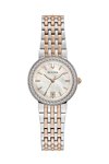 BULOVA Diamonds Two Tone Stainless Steel Bracelet