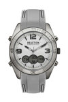 REACTION KENNETH COLE Sports Chronograph Grey Silicone Strap