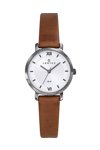 CERTUS Ladies Brown Leather Strap