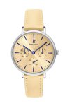 PIERRE LANNIER Multi Beige Leather Strap