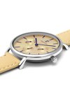 PIERRE LANNIER Multi Beige Leather Strap