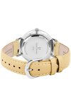 PIERRE LANNIER Multi Beige Leather Strap