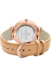 PIERRE LANNIER Nature Beige Leather Strap