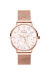 FERENDI STEEL Glint Rose Gold Stainless Steel Bracelet