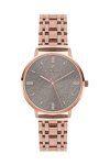 FERENDI STEEL Rayald Crystals Rose Gold Stainless Steel Bracelet