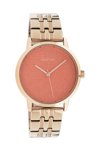 OOZOO Timepieces Rose Gold Metallic Bracelet (36mm)