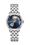 HAMILTON Jazzmaster Open Heart Automatic Silver Stainless Steel Bracelet