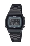 CASIO Vintage Edgy Chronograph Black Stainless Steel Bracelet