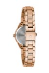 BULOVA Sutton Diamonds Rose Gold Stainless Steel Bracelet