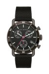 TED BAKER Magarit Chronograph Black Silicone Strap