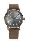 WENGER Attitude Brown Leather Strap