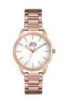 SLAZENGER Ladies Rose Gold Stainless Steel Bracelet