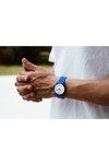 SWATCH Electric Shark Blue Silicone Strap