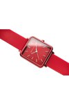 BERING True Aurora Red Silicone Strap