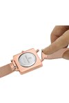 PIERRE LANNIER Lecare Rose Gold Stainless Steel Bracelet