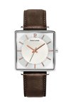 PIERRE LANNIER Lecare Brown Leather Strap