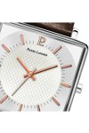 PIERRE LANNIER Lecare Brown Leather Strap