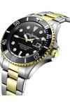 AQUADIVER Water Master I Two Tone Stainless Steel Bracelet 300M 40mm