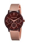 FERENDI Ladies Rose Gold Stainless Steel Bracelet