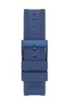 GUESS Zip Chronograph Blue Rubber Strap